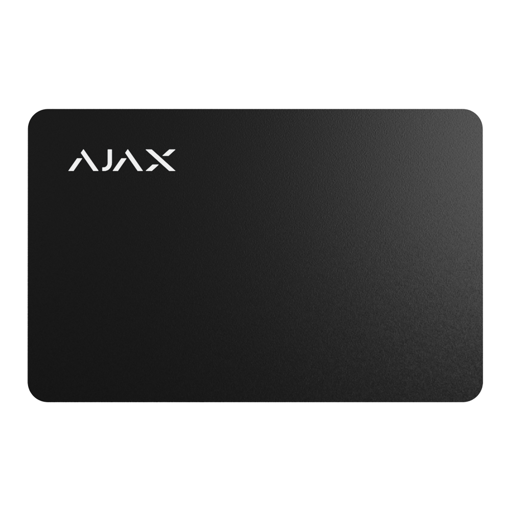 [AJ-PASS-B] (AJ-PASS-B) Carte d'accès sans contact - Technologe Mifare DESFire® - Compatible avec KeyPad Plus et KeyPad TouchScreen - Sécurité maximale et identification rapide des utilisateurs - Couleur noir
