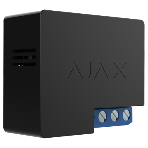 [AJ-RELAY] (AJ-RELAY) Relais de contrôle à distance - Contact sec (libre de tension) - Sans fil 868 MHz Jeweller - Portée jusqu'à 1000 m - Entrée d'alimentation 7~24VDC - Installation en caisson standard