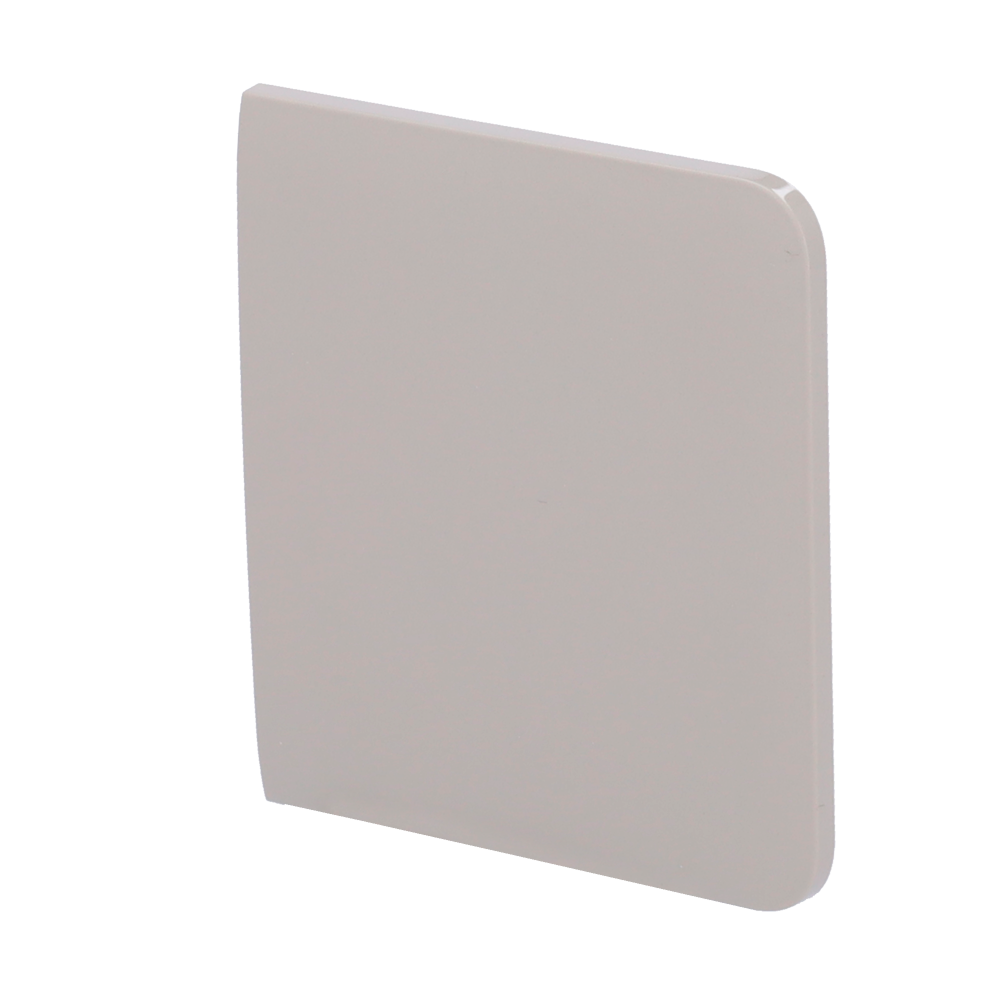(AJ-SIDEBUTTON-1G2W-OLI) Panneau tactile pour un interrupteur d'éclairage - Compatible avec AJ-LIGHTCORE-1G / -2W - Rétro-éclairage LED - Panneau tactile latéral sans contact - Couleur olive - Ajax - LightSwitch SideButton