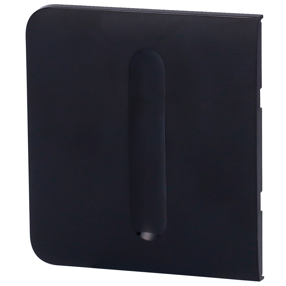 [AJ-SIDEBUTTON-DIMMER-B] (AJ-SIDEBUTTON-DIMMER-B) Panel táctil para interruptor de luz regulable - Compatible con AJ-LIGHTCORE-DIMMER-VERT - Retroiluminación LED - Panel táctil lateral sin contacto - Color negro - Ajax - LightSwitch SideButton (Dimmer)
