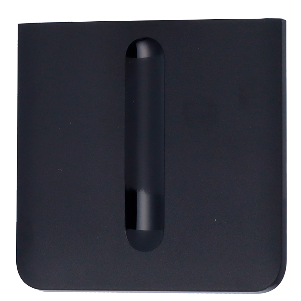 [AJ-SIDEBUTTON-DIMMER-B-VERT] (AJ-SIDEBUTTON-DIMMER-B-VERT) Panel táctil para interruptor de luz regulable - Compatible con AJ-LIGHTCORE-DIMMER-VERT - Retroiluminación LED - Panel táctil lateral sin contacto - Color negro - Ajax - LightSwitch SideButton (Dimmer) Vertical