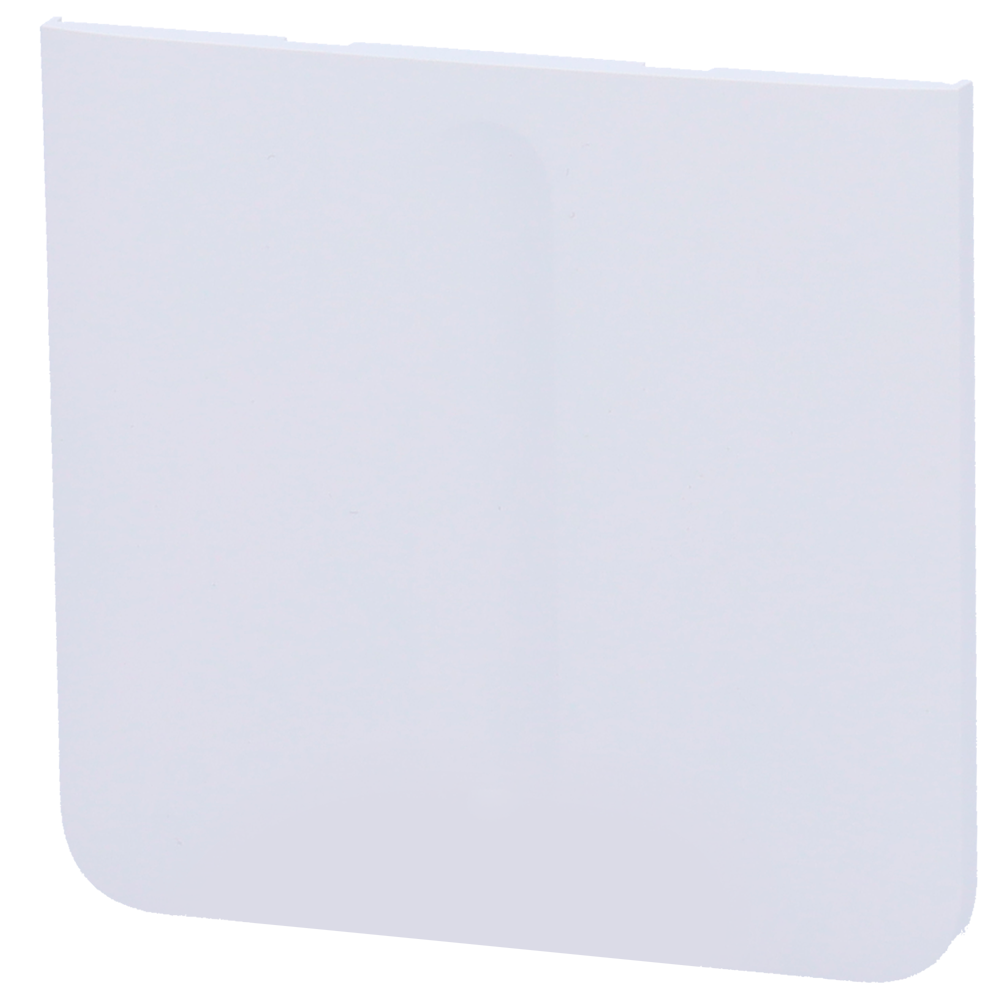 [AJ-SIDEBUTTON-DIMMER-W-VERT] (AJ-SIDEBUTTON-DIMMER-W-VERT) Panel táctil para interruptor de luz regulable - Compatible con AJ-LIGHTCORE-DIMMER-VERT - Retroiluminación LED - Panel táctil lateral sin contacto - Color blanco - Ajax - LightSwitch SideButton (Dimmer) Vertical