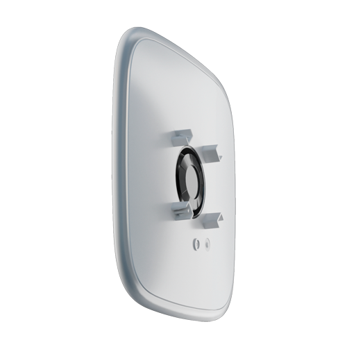 [AJ-STREETSIRENCUSTOM-W] (AJ-STREETSIRENCUSTOM-W) Sirène extérieure avec couvercle personnalisable - Sans fil 868 MHz Jeweller - Puissance sonore maximale 113 dB - Signalisation LED - Alimentation 12 VDC / 4 piles CR123A 3.0 V - Ne contient pas les couvercles 10XAJ-BRANDPLATES-W