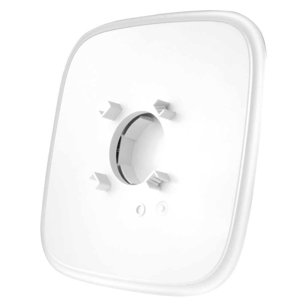[AJ-STREETSIRENCUSTOMS-W-DUMMY] (AJ-STREETSIRENCUSTOMS-W-DUMMY) Boîtier pour sirène - AJ-STREETSIRENCUSTOM-W - Installation facile - Comprend le SmartBracket - Plastique ABS - Couleur blanche