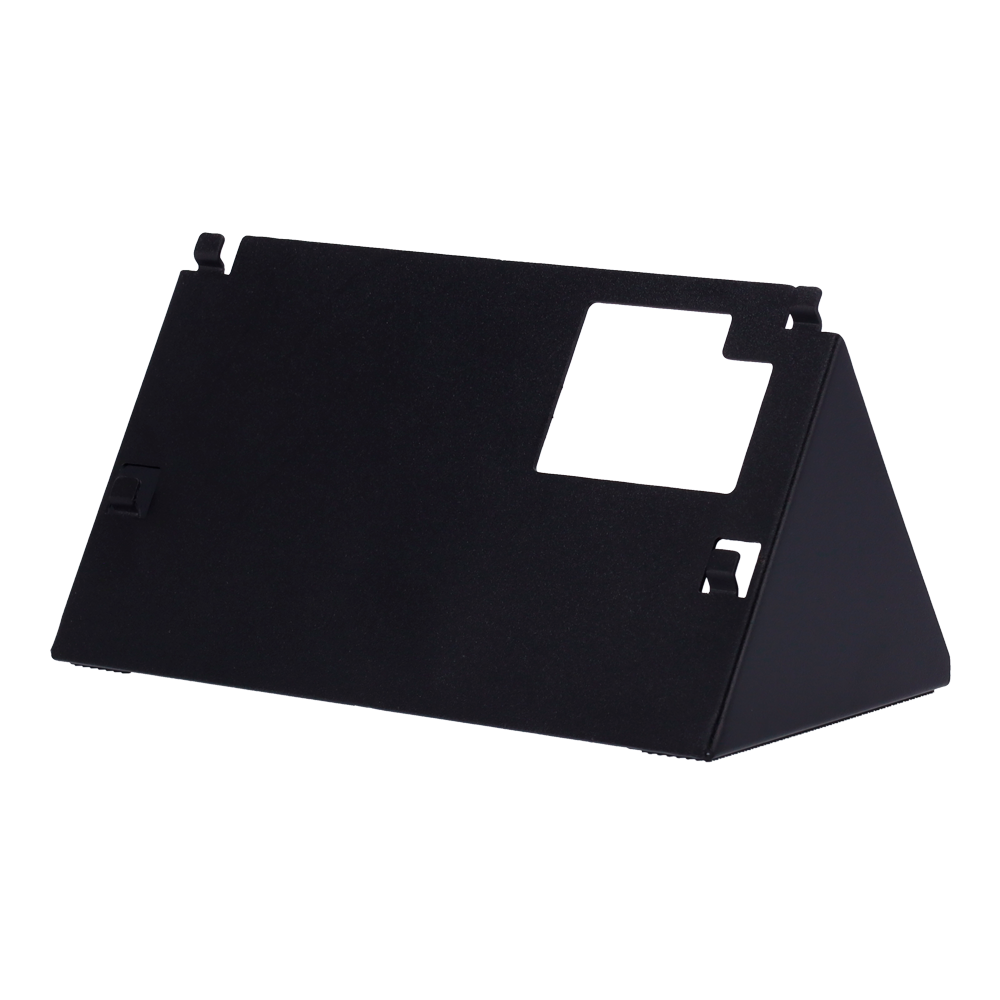 (AK-BR-STAND562-S) Support de bureau - Spécifique aux interphones vidéo - Compatible avec les moniteurs série AK-S562 avec "-S" - Orifices de connexion - Mesures: X (H) x X (L) x X (P) mm - Fabriqué en aluminium