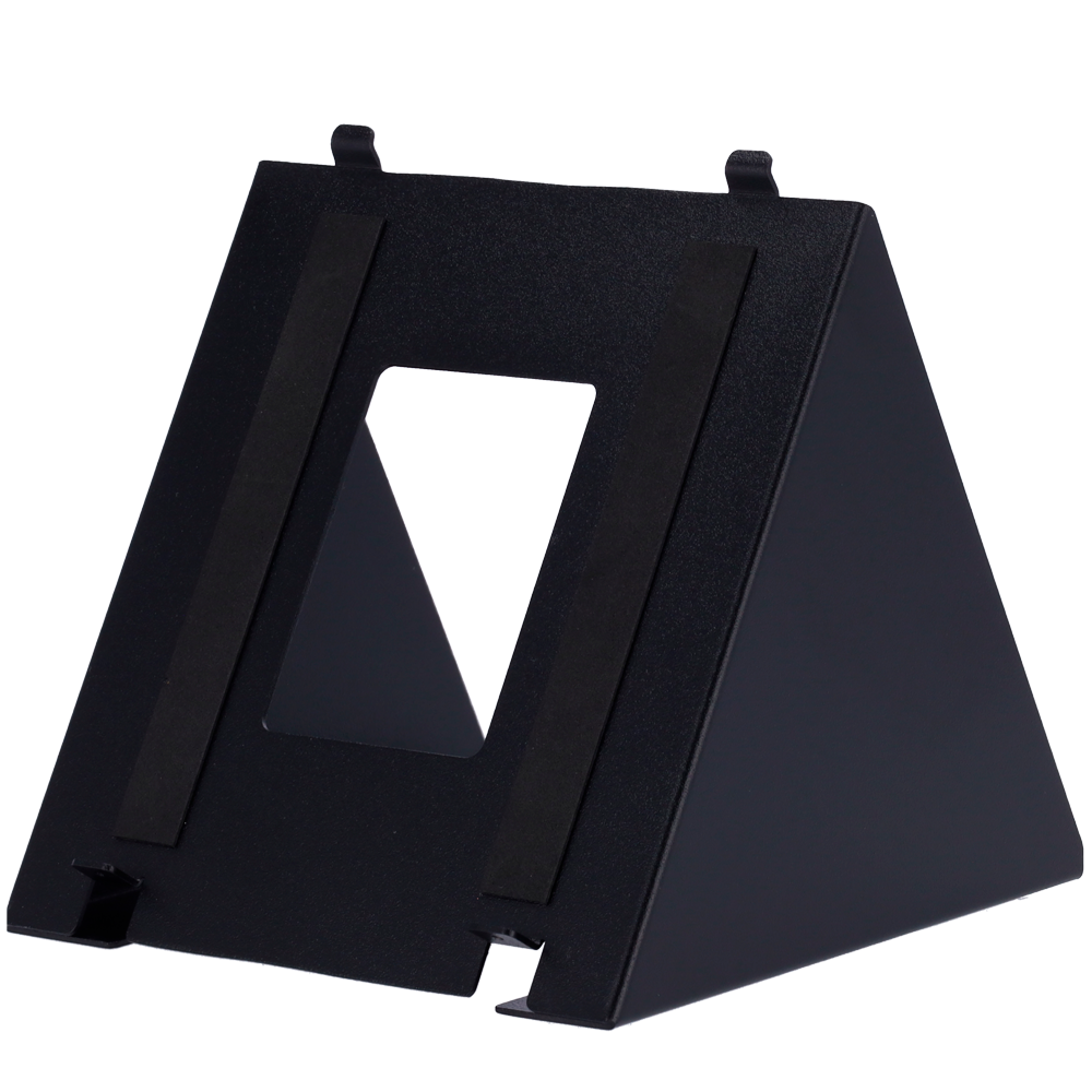 [AK-BR-STAND567] (AK-BR-STAND567) Support de bureau - Spécifique aux interphones vidéo - Compatible avec les moniteurs AK-S565 et AK-S567 - Orifices de connexion - Mesures: 145 (H) x 145 (L) x 157 (Pr) mm - Fabriqué en aluminium