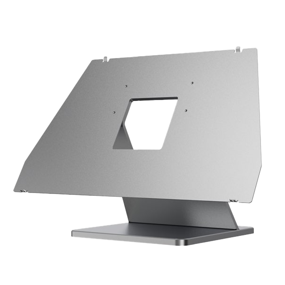 [AK-BR-STAND937] (AK-BR-STAND937) Support de bureau - Spécifique aux interphones vidéo - Compatible avec le moniteur AK-X937 - Orifices de connexion - Mesures: 235 (H) x 354 (L) x 174 (Pr) mm - Fabriqué en aluminium