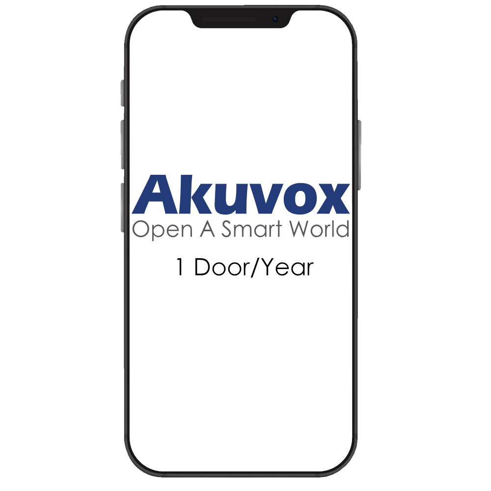 [AK-COUPON-DOOR] (AK-COUPON-DOOR) Akuvox - Licencia para 1 puerta - Para puertas adicionales - Compatible con Cloud de Oficina