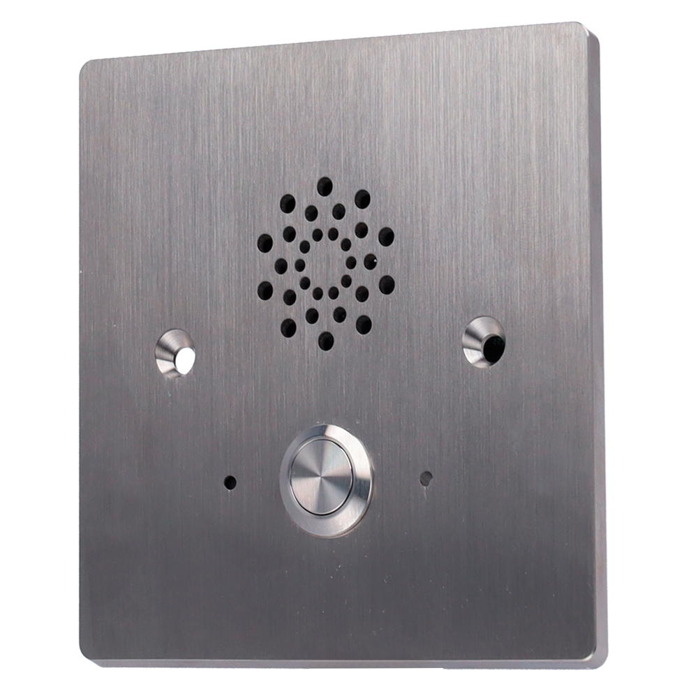 [AK-E20S] (AK-E20S) Système de portier IP anti-vandalisme IK10 - Audio Bidirectionnel - PoE, SIP Standard | Taille compacte - Interphone d'urgence - Maintenance Cloud - Connexion du moniteur et des platines via le Cloud