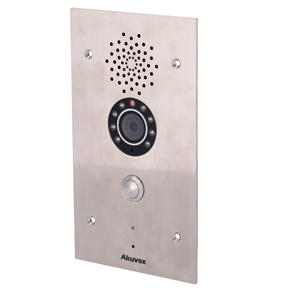 [AK-E21V] (AK-E21V) Videoportier IP - Caméra 2 Mpx | Audio bidirectionnel - 2 relais | PoE, SIP standard - Interphone d'urgence - Maintenance Cloud - Connexion du moniteur et des platines via le Cloud