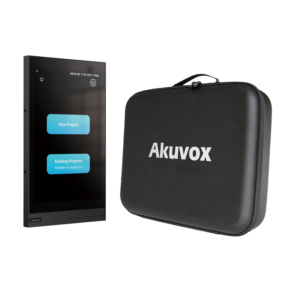 [AK-INSTALLER-KIT] (AK-INSTALLER-KIT) Kit d'installation de portier vidéo - Affichage IPS de 8" | TCP/IP, PoE et Wi-Fi - Balayage automatique des dispositifs - Modification des paramètres locaux - Mise en place de projets communautaires - Création automatique de projets dans le Cloud