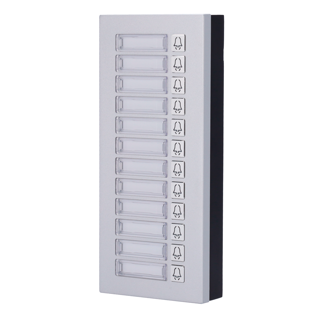 (AK-MD12) Module d'extension - 12 boutons - Compatible avec AK-R20B-xB et AK-R20K - Connexion RS485 - Montage encastré uniquement avec un support supplémentaire - Connexion et maintenance via le Cloud