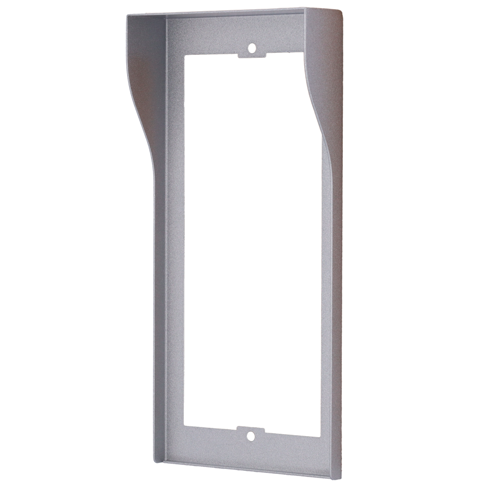 (AK-R20B-RAINCOVER-F) Protection pour interphone vidéo - AK-R20B(K)-xB spécifique à Akuvox - Mesures: 230 (H) x 110 (L) x 34 (Pr) mm - Fabriquée en acier galvanisé - Visière de pluie - Montage encastrable