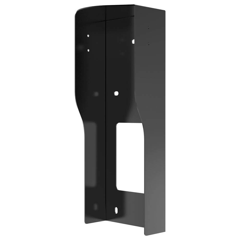 (AK-X912-RAINCOVER-S) Protection pour interphone vidéo - AK-X912S spécifique à Akuvox - Mesures: 246 (H) x 98 (L) x 75 (Pr) mm - Fabriquée en acier galvanisé - Visière de pluie - Montage en superficie