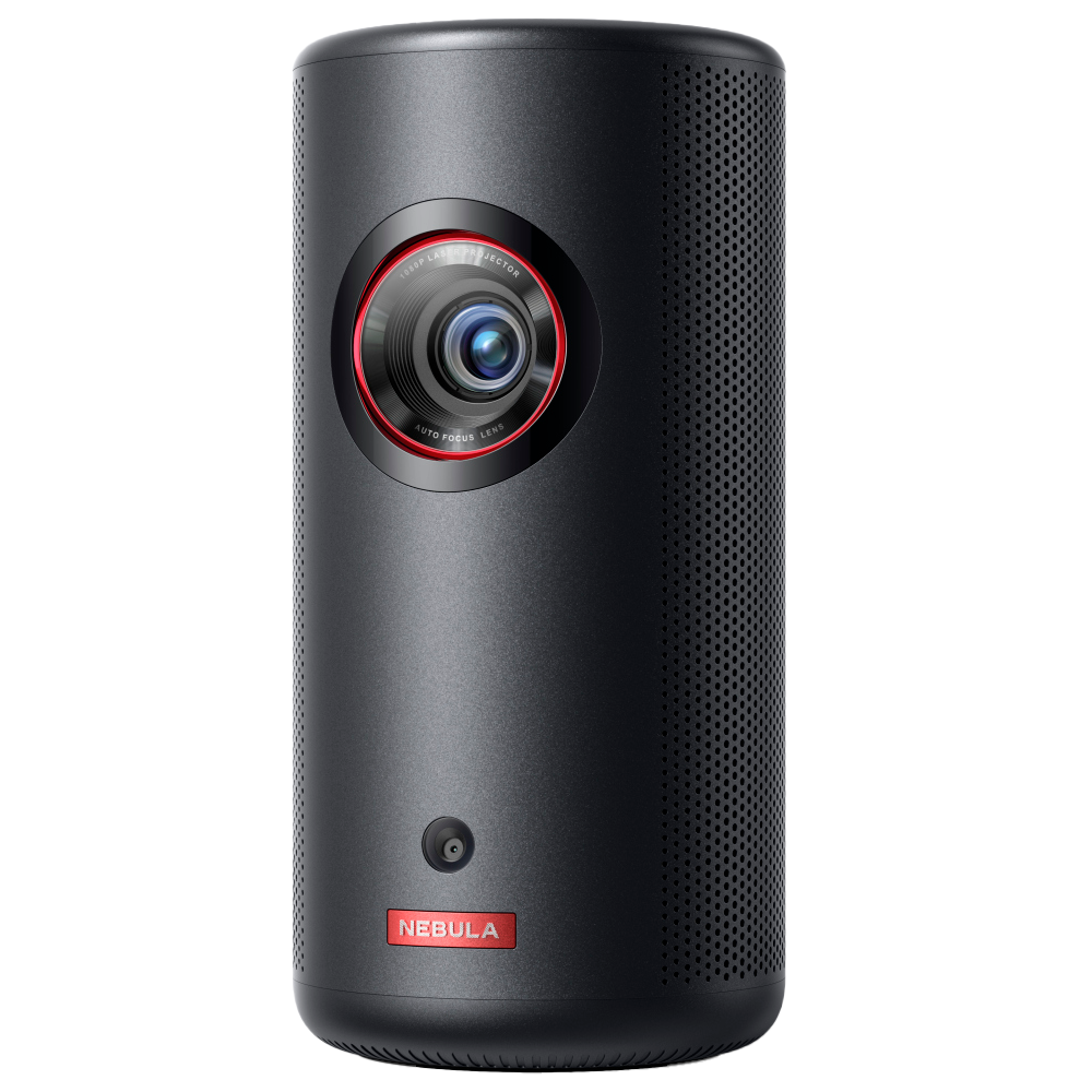 (ANK-NEBULA-CAPSULE3-PROJECTOR) Capsule Nébuleuse 3 Projecteur 1080p - Connexion Wi-Fi / Google TV OS - Luminosité 200 Lumens - Projection sur 120" - Autonomie jusqu'à 2.5 heures - Haut-parleur 8W (Dolby Audio)