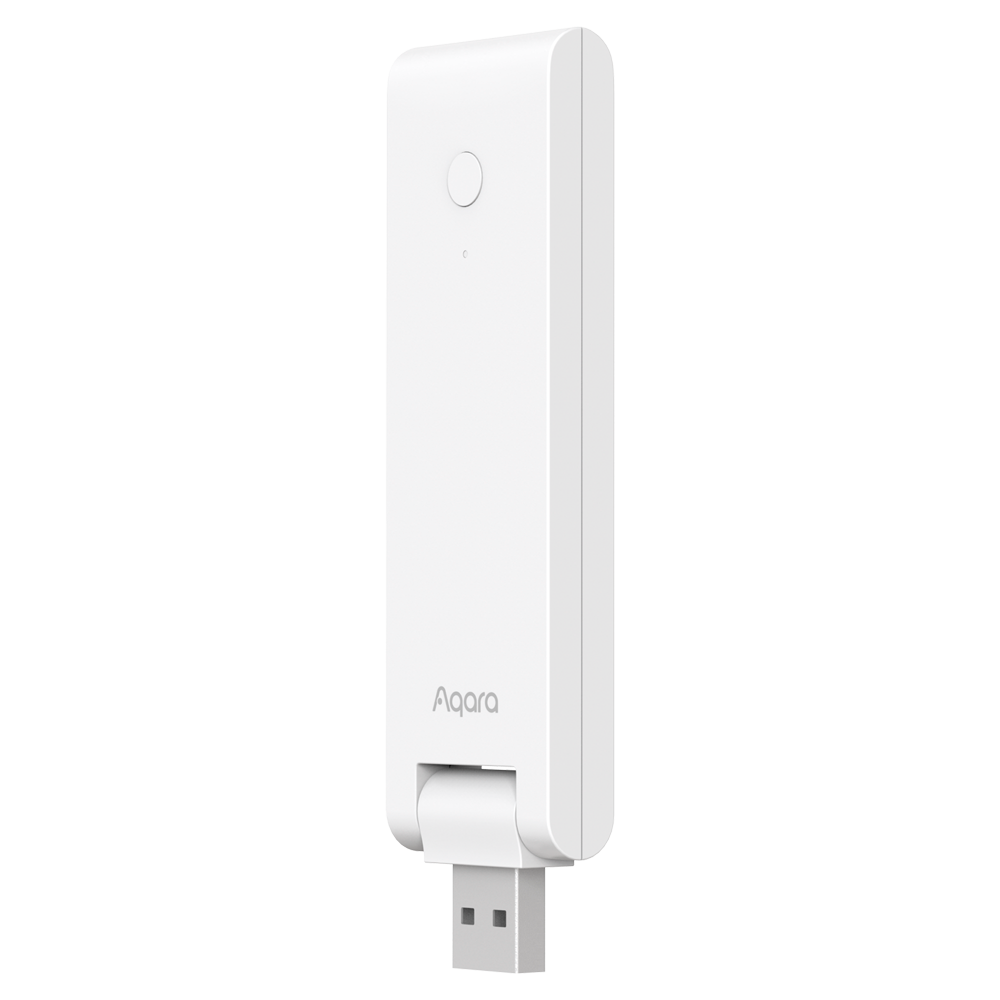 (AQ-HE1-G01) Hub Aqara E1 - Zigbee 3.0 - HUB / passerelle Zigbee vers Wi-Fi - Fonction répéteur Wi-Fi 2.4 Ghz - Alimentation par USB - Prend en charge Apple Homekit, Google, Alexa