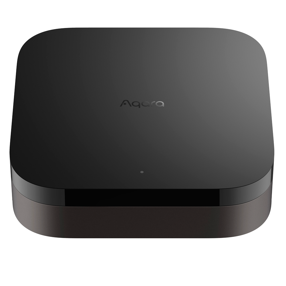 (AQ-HM-G01D) Hub Aqara M3 - HUB / Passerelle - Matière sur WiFi / Fil / Zigbee / Bluetooth - Double Wi-Fi (2.4/5Ghz) / IR - Alimentation USB-C / PoE - Prend en charge Apple Homekit, Google, Alexa