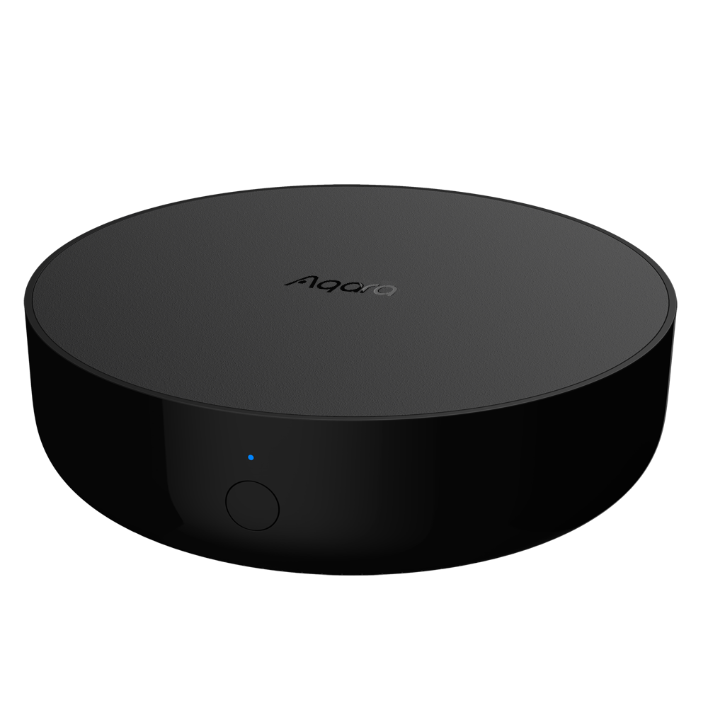 [AQ-HM2-G01] (AQ-HM2-G01) Hub Aqara M2 - Wi-Fi / Thread / Zigbee / Bluetooth / Matter - HUB / Passerelle - Connexion au réseau local  - Haut-parleur intégré / Télécommande IR - Prend en charge Apple Homekit, Google, Alexa