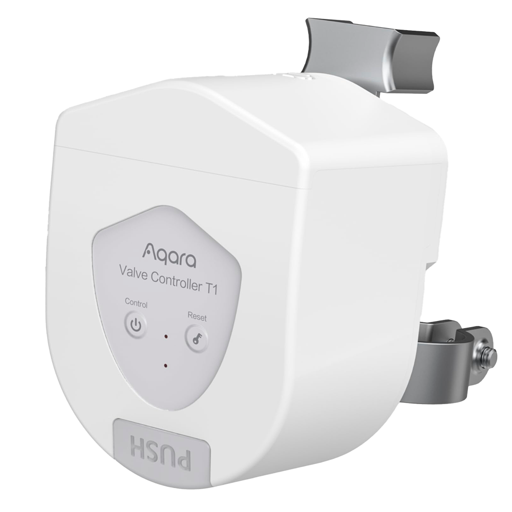 [AQ-VC-X01D] (AQ-VC-X01D) Contrôleur de vanne d'eau T1 Aqara - Zigbee 3.0 / Matter over Zigbee - Télécommande  - Nécessite le HUB AQARA - Batterie 2 années de vie - Prend en charge Apple Homekit, Google, Alexa