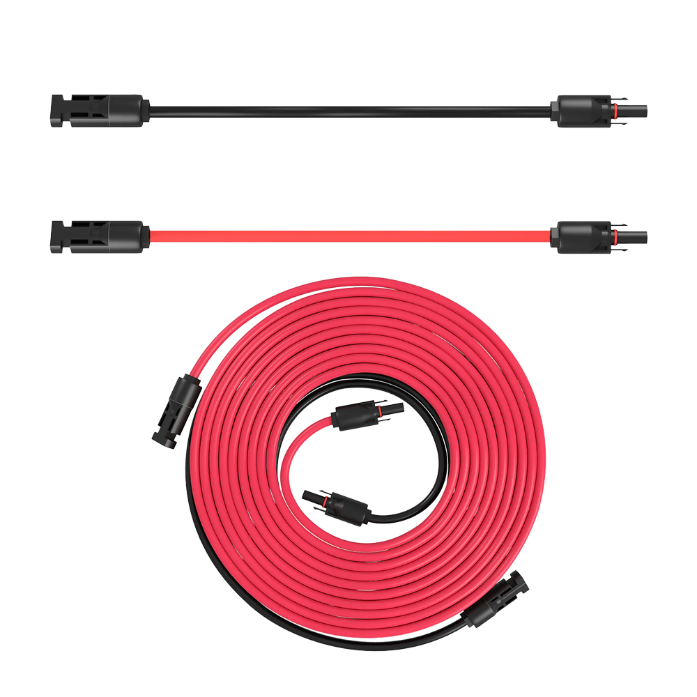 [BL-A-MC4-10M] (BL-A-MC4-10M) Bluetti - Câble d'extension du panneau solaire - 10m de longueur - MC4 - Pour les panneaux solaires Bluetti