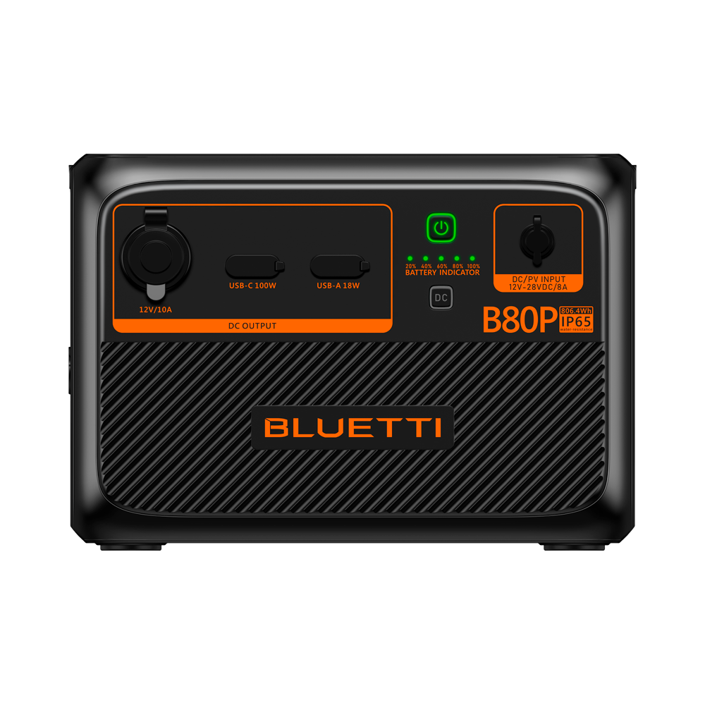 (BL-B80P) Batterie d'extension - Grande capacité 806Wh (36Ah) - LiFePO4 51.2V / 36Ah - Des prises et des moyens de recharge multiples - 3000 cycles de vie - Compatible avec BL-AC60P, BL-AC70P et BL-AC180P