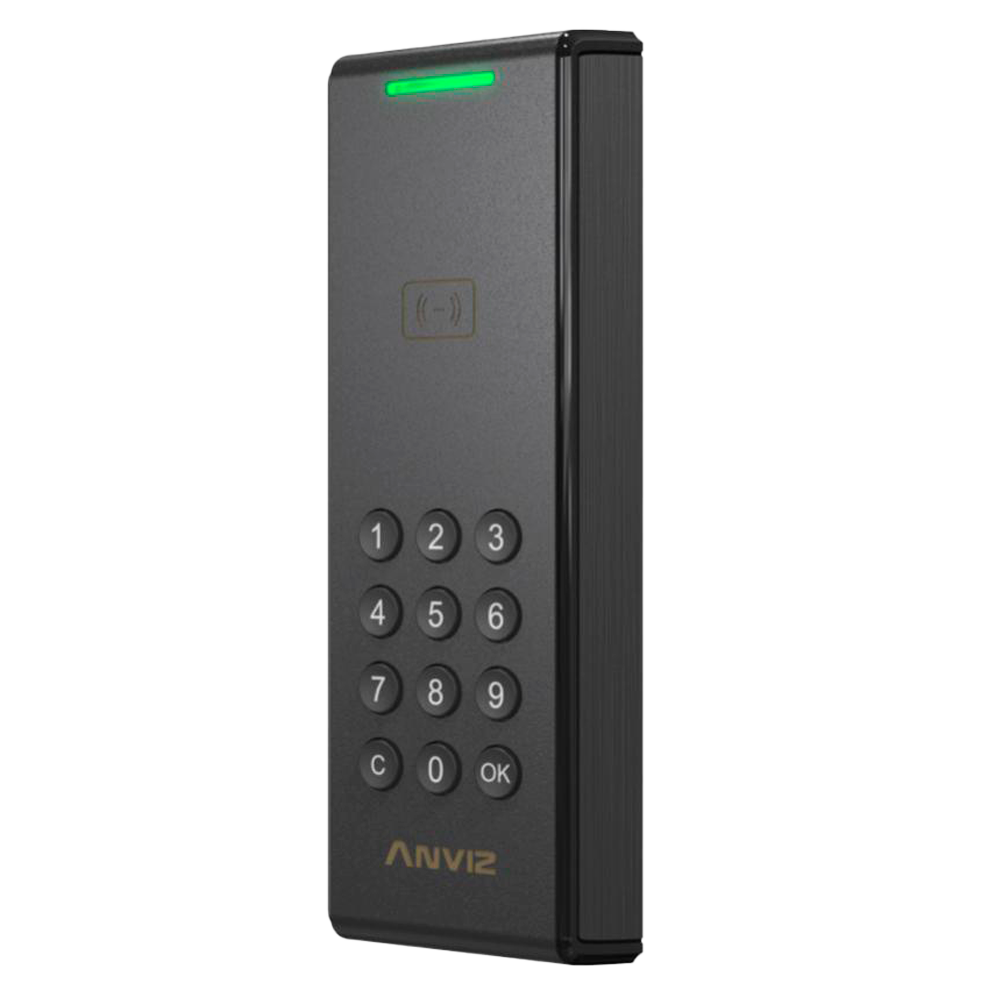 [C2KA-OSDP] (C2KA-OSDP) Lecteur d'accès - Accès par carte EM/MF et PIN - Indicateur LED et sonore - Wiegand 26/34 | OSDP - Compatible avec les contrôleurs Anviz - Apte pour extérieur IP65