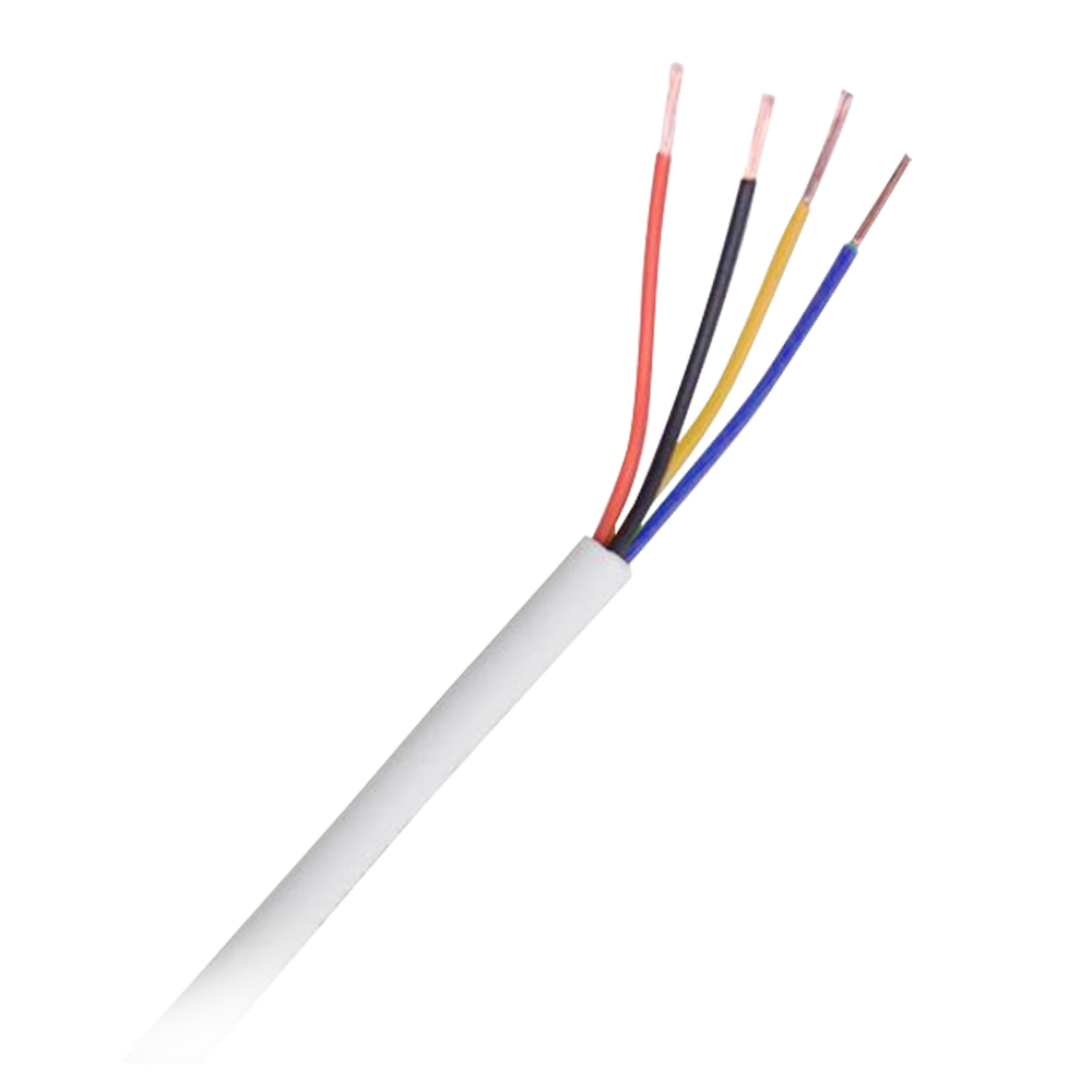 [CA4-500-H] (CA4-500-H) 4 conducteurs - Conducteur Cuivre électrolytique flexible Classe 5 - Écran l'Aluminium poliéster+drenaje CuSn - Bobine de 500 mètres - Certificat CPR: B2ca -s1a, d0, a1 - Faibles pertes