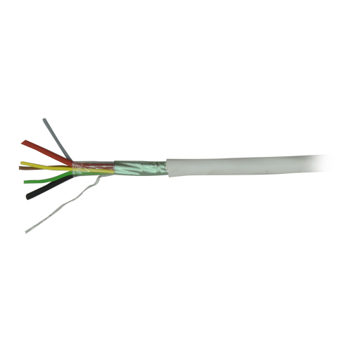 [CA4P2-100-H] (CA4P2-100-H) 4 conducteurs de signal + 2 d'alimentation - Conducteur cuivre électrolytique flexible - Écran l'Aluminium poliéster+drenaje CuSn - Bobine de 100 mètres - Certificat  CPR Cca -1sb, a1, d2 - Faibles pertes