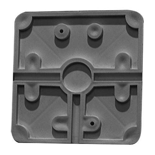 [CBOX-BC02-BASEFLEX] (CBOX-BC02-BASEFLEX) Couvercle de raccordement flexible pour boîte de connexion - Convient pour une utilisation en extérieur - Permet de situer le passage du câblage à l'intérieur - Fabriqué en plastique - Compatible avec CBOX-NX7 - 128 mm (Hau) x 128 mm (Lar) x 13 (Prof) mm