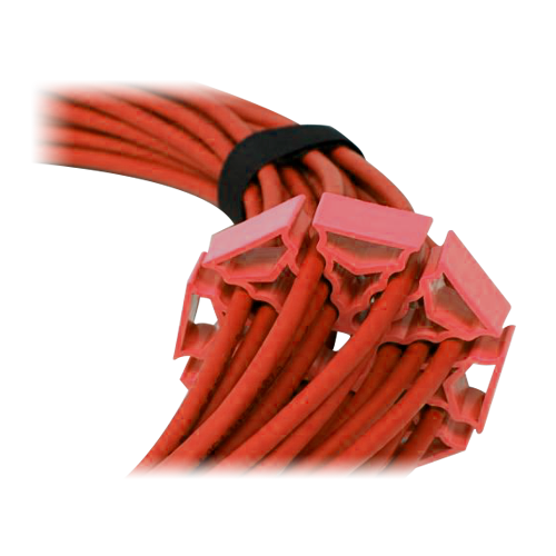 [CBOX-CABLE-COMB] (CBOX-CABLE-COMB) Organisateur de câbles - Diamètres autorisés 5~7.6 mm - Jusqu'à 30 câbles en même temps - Matériau flexible