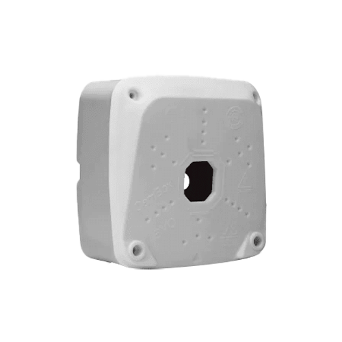 (CBOX-HQ128) Boîte de jonction inclinée 11 degrés - Convient pour une utilisation en extérieur - En plastique - Couleur blanche - 135 mm (Hau) x 135 mm (Lar) x 63 (Prof) mm