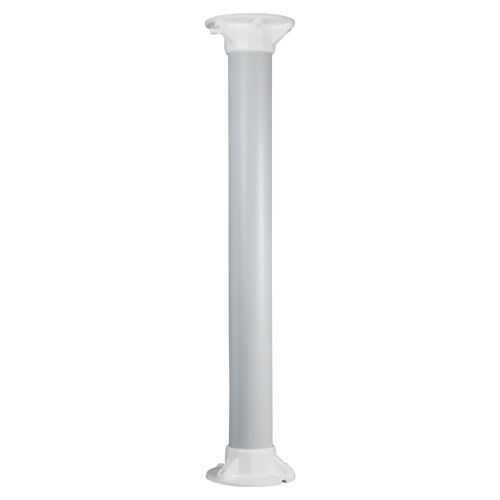 (CBOX-ST50) Support plafond - Hauteur 50 cm - Convient pour l'intérieur et l'extérieur - Couleur blanche - Fabriqué en plastique
