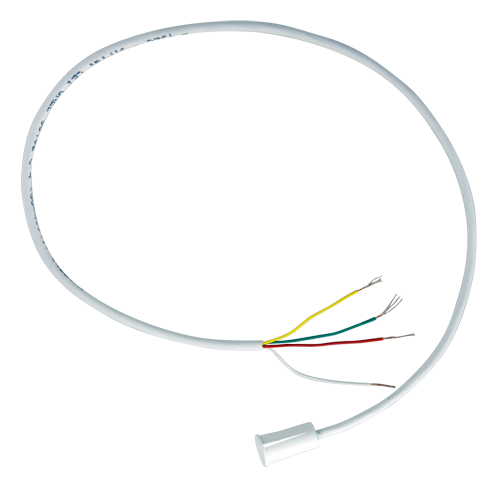 [CLR-TW-4C-W] (CLR-TW-4C-W) Contact magnétique TSEC Haute puissance - Dernière technologie en intrusion - Technologie magnasphère - Anti-masquage magnétique - Système de 4 fils - Requiert un adaptateur et aimant compatible - Certifié Grade 2