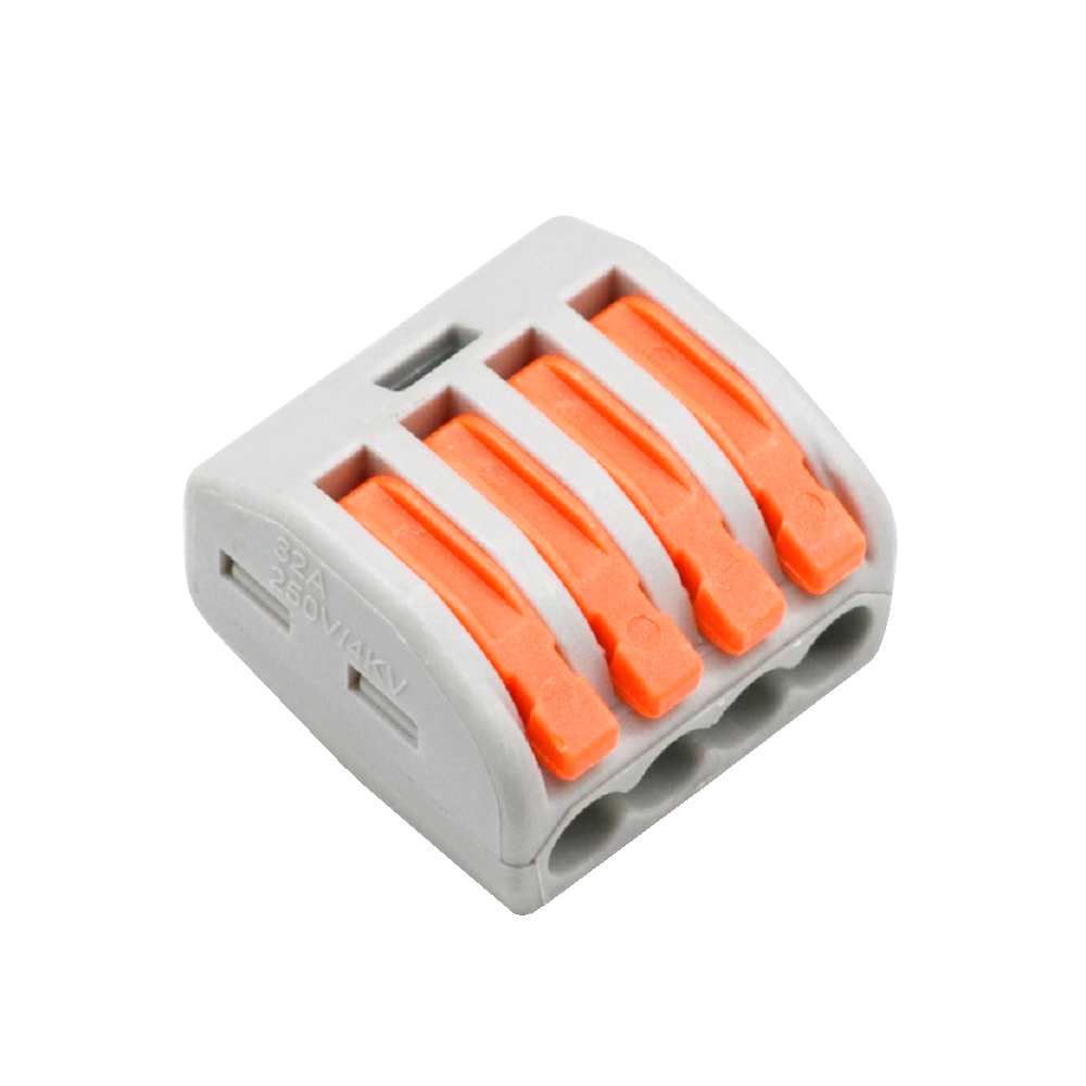 (CON-FAST-13) Safire -  Connecteur de câble - 1 Entrées et 3 Sorties  - Calibre de câble 28 ~ 12AWG - Section 0.08 m²~ 4 mm² - 10 unités