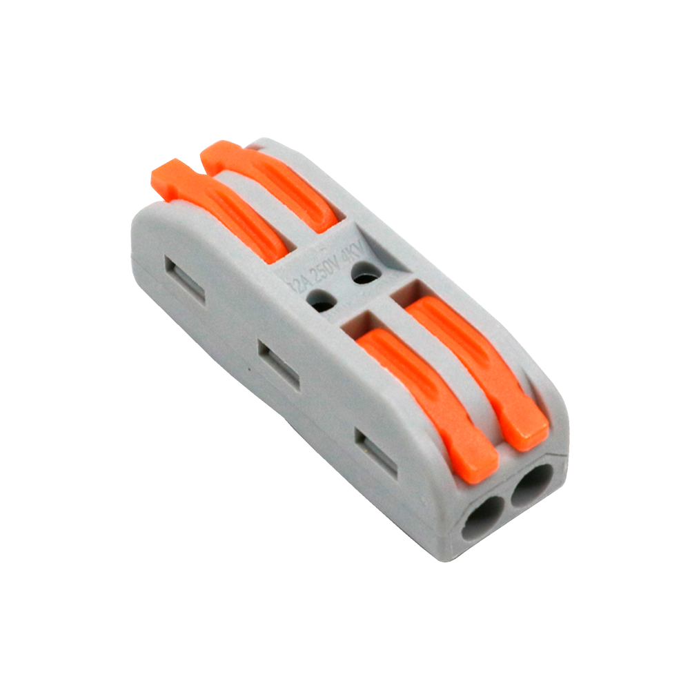 (CON-FAST-22) Safire -  Connecteur de câble - 2 Entrées et 2 Sorties  - Calibre de câble 28 ~ 12AWG - Section 0,08 ~ 4mm²  - 10 unités
