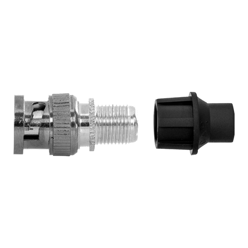 [CON100-CAP] (CON100-CAP) Connecteur BNC mâle - Simple - Rapide - Réutilisable - Recyclable - Compatibilité universelle avec microcoaxial et RG59