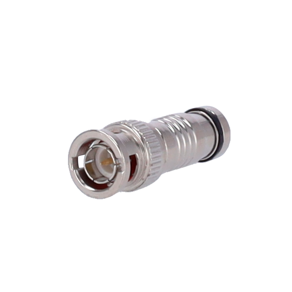(CON115) Connecteur - BNC compression rapide - Compatible avec RG59 et CON115CRIM - 38 mm (Pr) - 10 mm (L) - 11 g