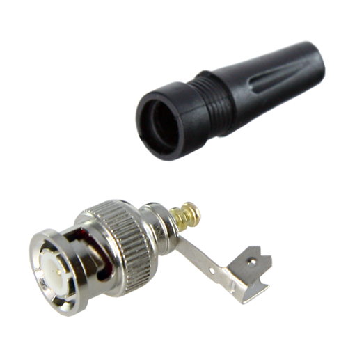 (CON120) Connecteur SAFIRE - BNC à visser - Compatible avec tous les câbles - Universal n'a pas besoin de sertissage - Ne nécessite qu'un tournevis - Couverture de protection