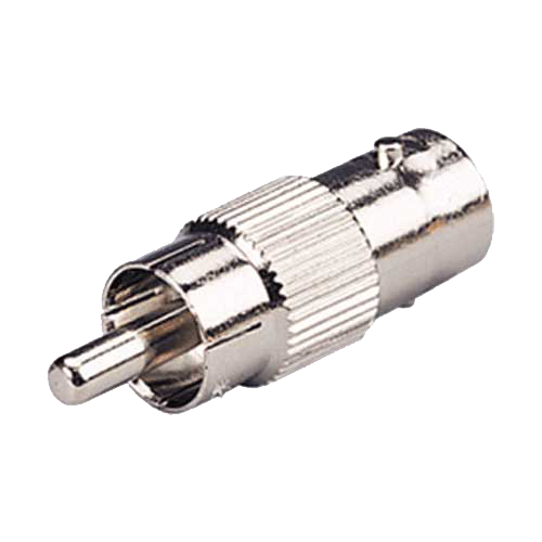 (CON220) Connecteur - BNC femelle - RCA mâle - 35 mm (Pr) - 10 mm (L) - 5 g