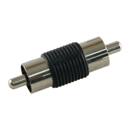 (CON245) Connecteur - RCA mâle - RCA mâle - 34 mm (Pr) - 9 mm (L) - 5 g