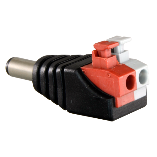 (CON280A) Safire - Connecteu DC mâle , connexion facil - Sortie +/ de 2 terminaux - 38 mm (Pr) - 13 mm (L) - 5 g