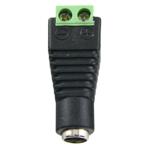 (CON285) Connecteur SAFIRE - DC femelle - Sortie +/ de 2 terminaux - 36 mm (Pr) - 13 mm (L) - 5 g