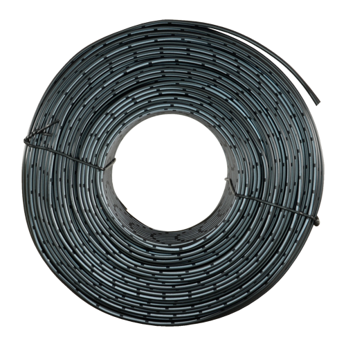 [DC-100] (DC-100) Bobine de câble de 100 mètres - Couleur noir et rouge - Parallèle DC - 2 x 0.75 mm - Conducteur intérieur CCA 11/0.3 mm - Isolant PVC 2.5 mm