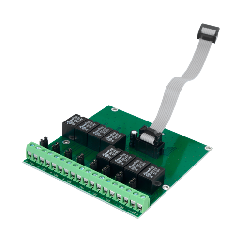 [DMT-M9000R-8] (DMT-M9000R-8) Module de relais conventionnel DMTECH - 8 sorties relais - Jusqu'à 3A/125VAC ou 3A/30VDC - Alimenté depuis la centrale - Compatible avec les coupe-feu DMTECH