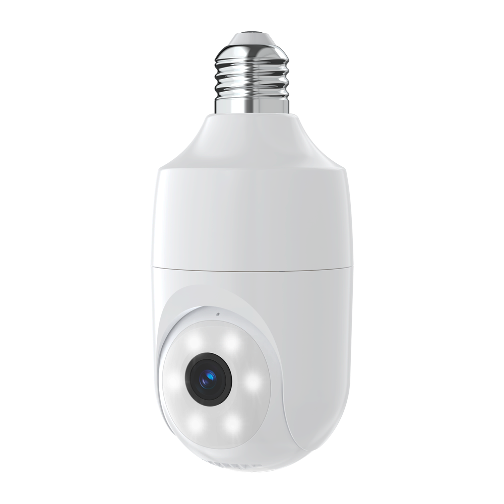 [DP01] (DP01) VicoHome Intérieur PT 3Mpx Wi-Fi  - Déplacement à distance / Autotracking - Détection intégrée des personnes et des animaux - IR 7m / Lumière blanche avec IA MagicPix - Audio / Fente SD / Bague E27 - App VicoHome et Cloud / Alexa