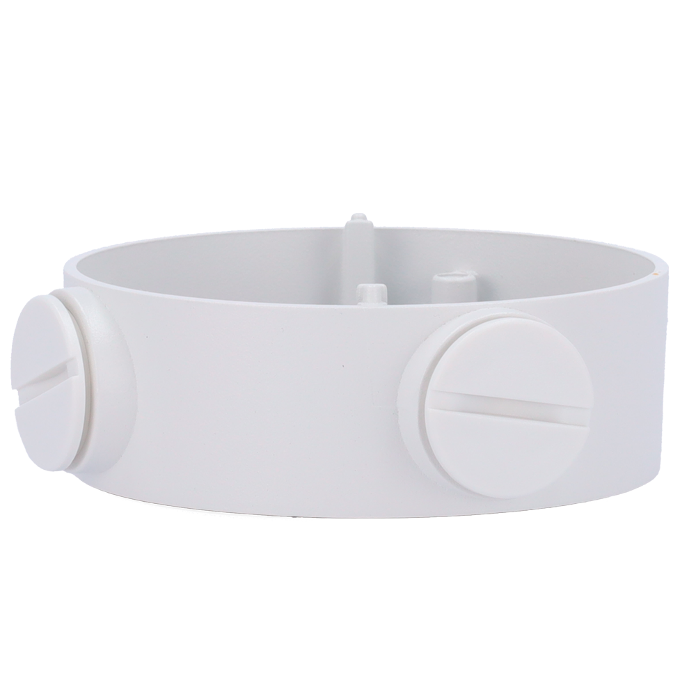 (DS-1260ZJ) Boite de connexions - Pour caméras bullet - Convient pour une utilisation en extérieur - Installation dans un plafond ou un mur - Couleur blanche - Passage de câble
