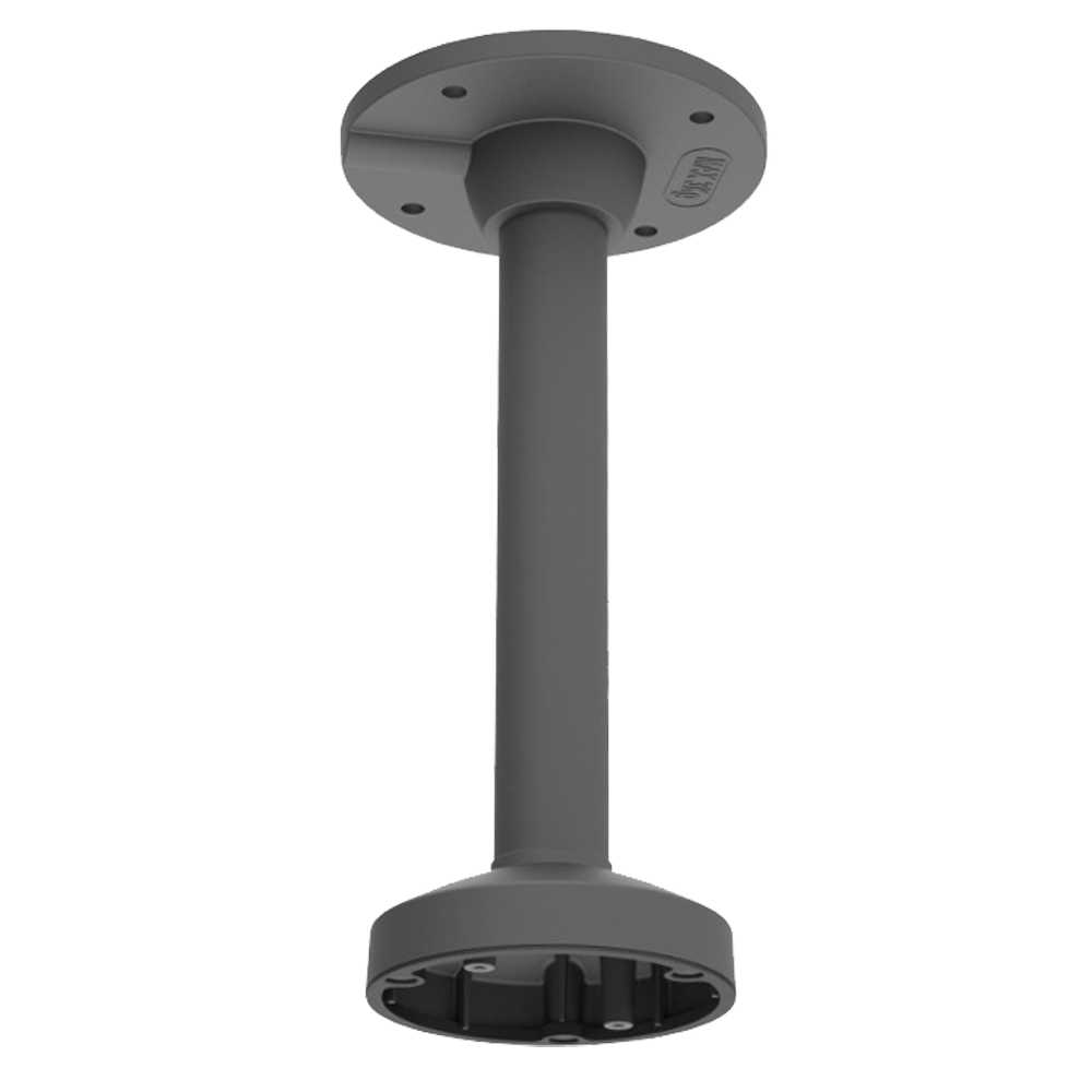 (DS-1271ZJ-120-BLACK) Support plafond - Hauteur 573 mm - Adapté pour une utilisation extérieure - Couleur noir - Fabriqué en aluminium - Passage de câble