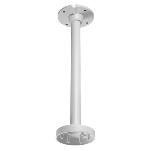(DS-1271ZJ-130-TRL) Support plafond - Hauteur 567 mm - Adapté pour une utilisation extérieure - Couleur blanche - Fabriqué en aluminium - Passage de câble
