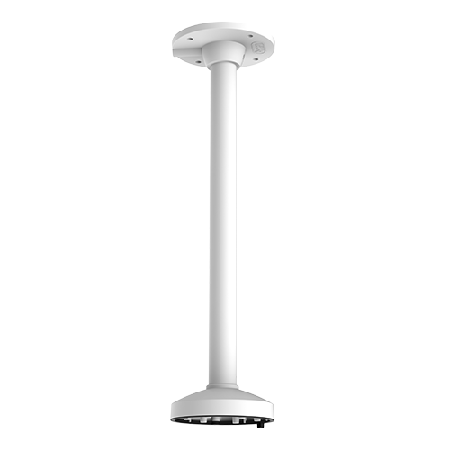 [DS-1271ZJ-140] (DS-1271ZJ-140) Support plafond - Hauteur 565 mm - Adapté pour une utilisation extérieure - Couleur blanche - Fabriqué en aluminium - Passage de câble