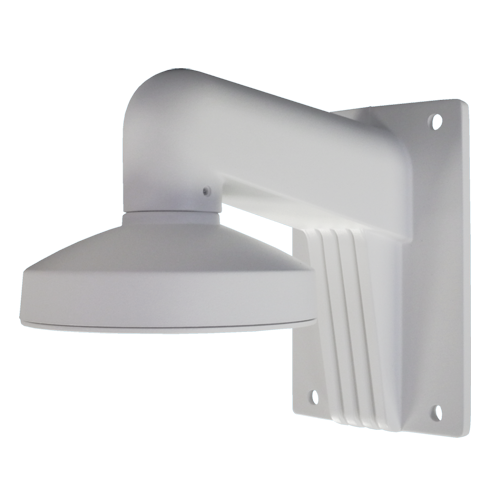 [DS-1273ZJ] (DS-1273ZJ) Support mural - Pour caméras dôme - Adapté pour une utilisation extérieure - Couleur blanche - Compatible avec Hiwatch Hikvision - Passage de câble